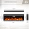 Edendirect 60'' Wall Recessed and Wall Mounted Electric Fireplace Black, Touch Control Panel, Remote Control EF288A - alternate 9